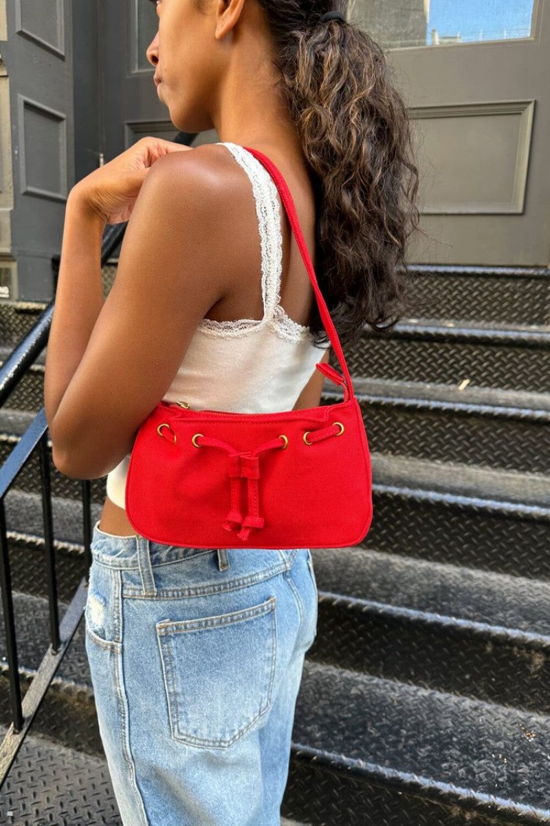 Portefeuilles Brandy Melville Shoulder Rouge | RPF-60821793